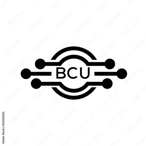 BCU letter logo. BCU best white background vector image. BCU Monogram ...