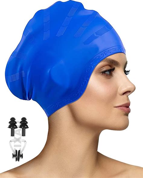 Buy KHAMOSH TRADERS Latest Waterproof Silicone Swim Cap Long Hair