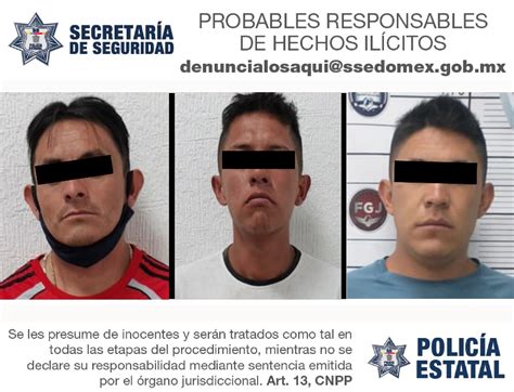 Detienen A Tres Sujetos Posibles Responsables Del Delito De Robo Con Violencia Report3