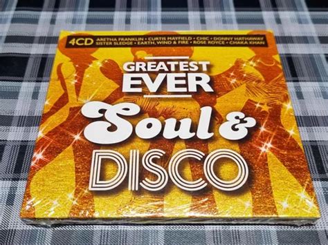 Soul Disco Box Compilado 4 Cds Import Cerrado Impeca