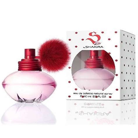 S Kiss By Shakira Colonia Perfume Eau De Toilette Natural Spray 80 Ml