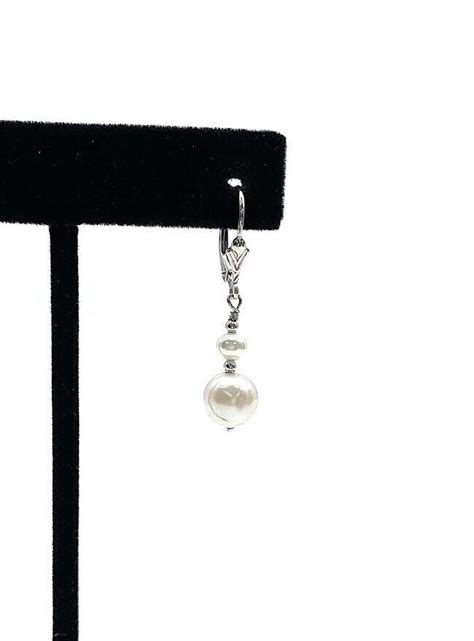 HSN Sterling Silver Freshwater Pearl Drop Earrings EBay