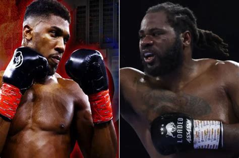 Anthony Joshua Vs Jermaine Franklin Michael Hunter Mengerikan