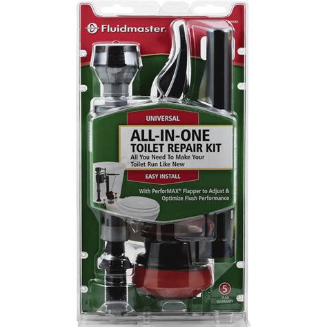 Fluidmaster Toilet Repair Kit All In One Universal Easy Install