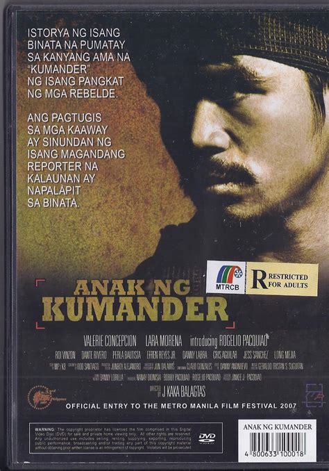 ANAK NG KUMANDER - MANNY PACQUIAO Philippine DVD 2007 - DVDs & Blu-ray ...