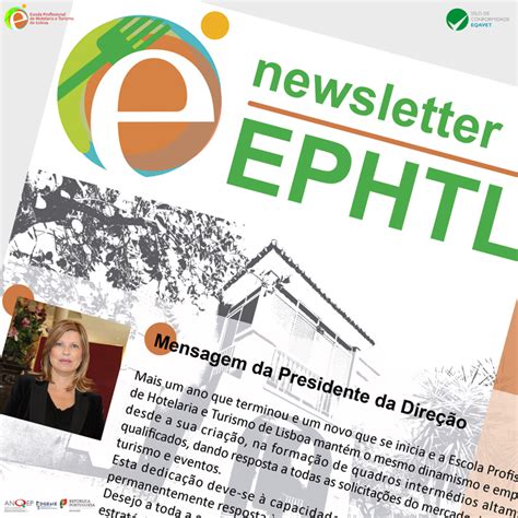 Newsletter Ephtl Ephtl Escola Profissional De Hotelaria E Turismo