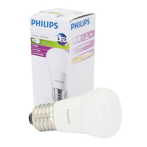 PHILIPS LED Lamp CorePro Lustre 827 P45 FR E27 Fitting 4W