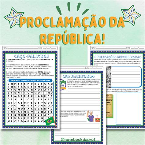Atividades Sobre A Proclamação Da Republica
