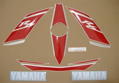 Yamaha Yzf R Decals Stickers Set Kit Replacement Replica Etsy