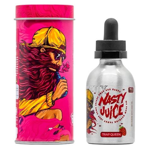 LÍQUIDO TRAP QUEEN LOW MINT YUMMY FRUITY NASTY JUICE Best Vape Brasil