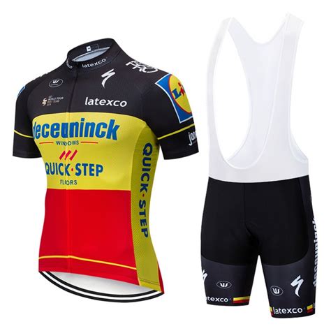 Ensemble Cuissard V Lo Et Maillot Cyclisme Pro Deceuninck Quick Step