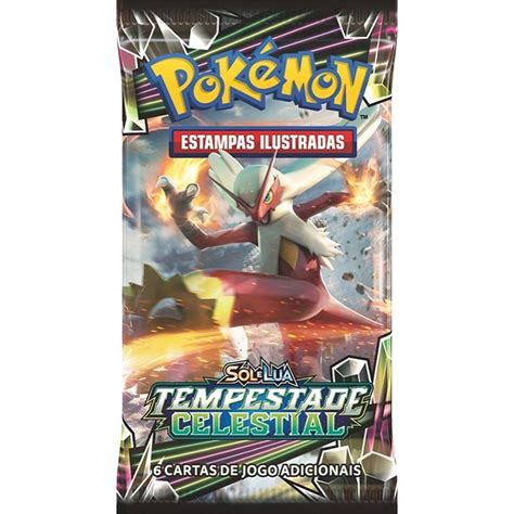 Pokemon Booster Sol E Lua Tempestade Celestial Submarino