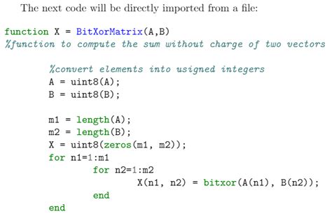 Code Highlighting with minted - Overleaf, Online LaTeX Editor