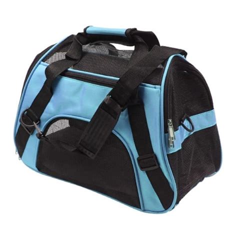 Bolsa Transporte Pet Flex Vel C Es Gatos Avi O Tamanho P Azul Gt