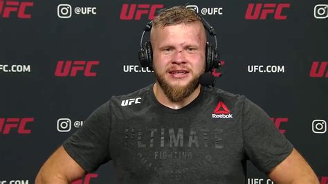 UFC Vegas 17 Marcin Tybura Interview After TKO Win YouTube