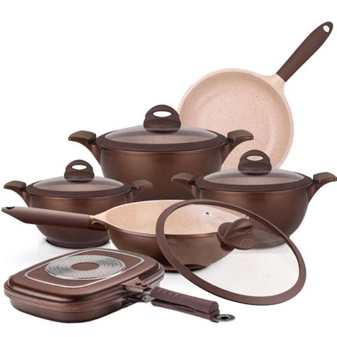 Jogo De Panelas Antiaderente Cer Mica Cooktop Fog O Indu O Belga Kit