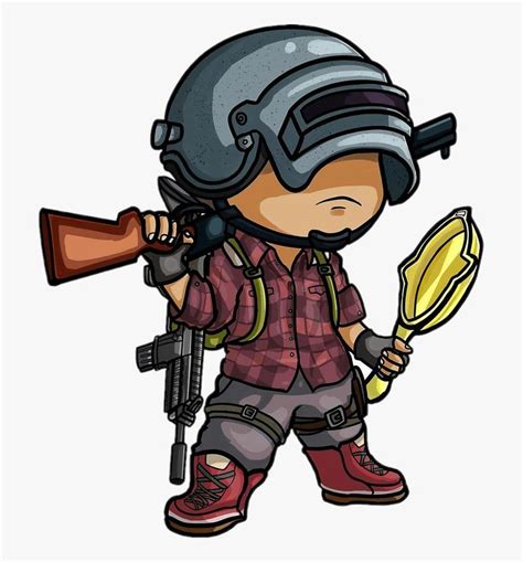 #pubg #pubgmobile #pubgm - Pubg Cartoon, HD Png Download is free ...