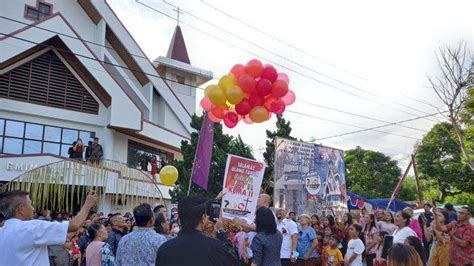 Sekda Minut Wakili Bupati Hadiri Hut Ke Jemaat Gmim Bait El Kenang