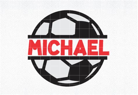 Soccer Ball Name Frame Svg Designs Graphics