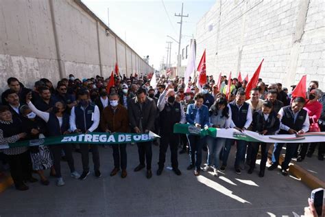 Entrega Sergio Ba Os Pavimentaci N De Calle Para Beneficio De Mil