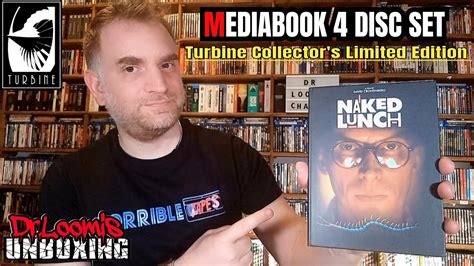 NAKED LUNCH 4K UHD Il Pasto Nudo Collector S Limited Edition Turbine