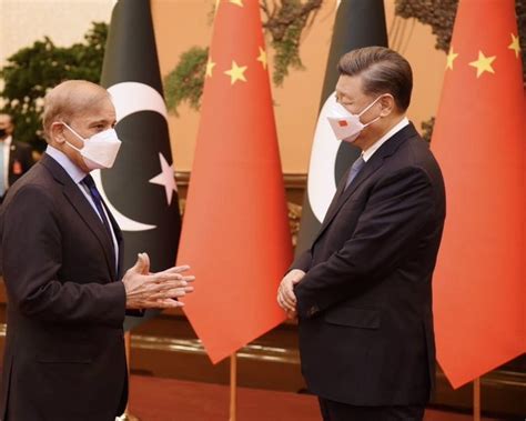 Pakistan Pm Shehbaz Sharif Meets Chinese President Xi In Beijing Both