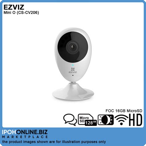 Ezviz Mini O P Camera Foc Gb Micro Sd Ipohonline