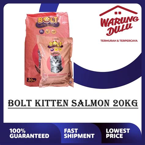 Jual Bolt Kitten Salmon Kg Shopee Indonesia