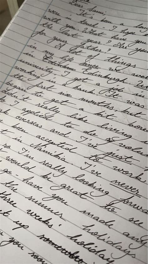 cursive handwriting