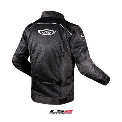 CHAQUETA LS2 6411 AIRY HOMBRE NEGRO