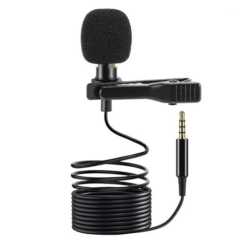 Microphones Mm Jack Lavalier Microphone Trrs To Trs Adapter Lapel