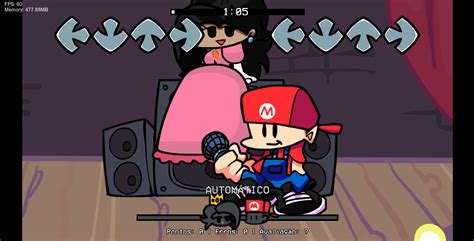 crizinha  girlfriend peach cosplay fla mod  friday night