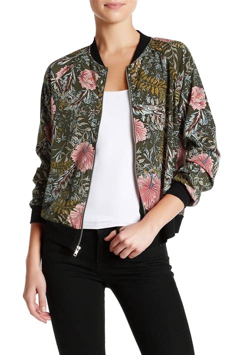 Floral Print Bomber Jacket By West Kei On Nordstromrack Floral