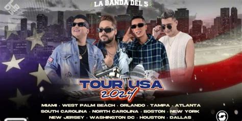 La Banda Del 5 Confirma Su Primera Gira Por Estados Unidos