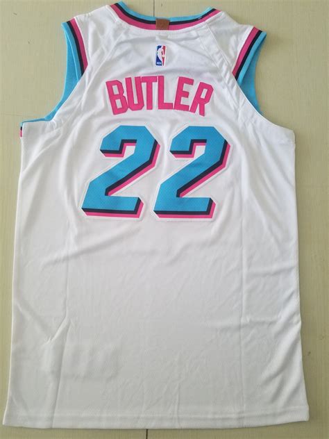 Men 22 Jimmy Butler Jersey White Miami Heat Jersey Swingman Fanatics ...