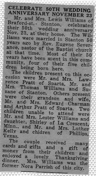 Lewis Melton Williams Elnora Parrish Williams Th Weddi Flickr