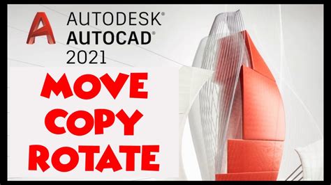 How To Use Move Copy And Rotate In Autocad YouTube