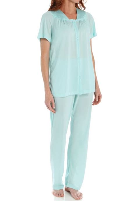 Womens Vanity Fair 90107 Coloratura Vintage Pajama Set