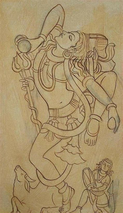 Pin By Kruti On A04 Ancient Drawings Indian Art Paintings Hand