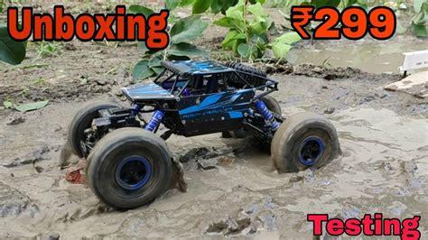 Unboxing And Off Road Testing Remote Controlled Rock Crawler Rc