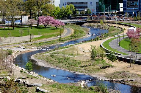 Mill River Park And Greenway By Olin — Landscape Architecture Platform