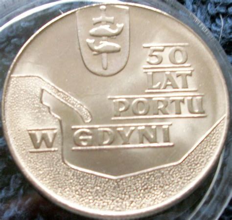 10 zł MN 50 lat portu w Gdyni 4 Junony Lipno Licytacja na Allegro