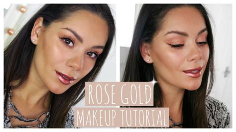 Rose Gold Makeup Tutorial Beautys Big Sister Ad Youtube