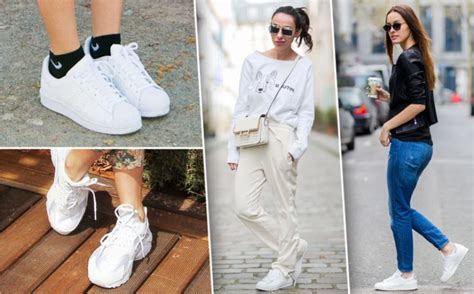 Белые кроссовки — комфортная обувь для идеального образа | Trendy-U
