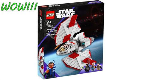 2023 LEGO STAR WARS AHSOKA T 6 SHUTTLE DETAILS AND LEAKS YouTube