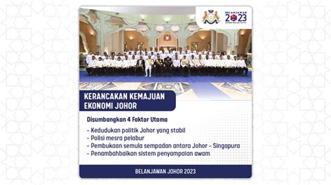 Belanjawan Johor Laman Web Rasmi Bpenj Johor