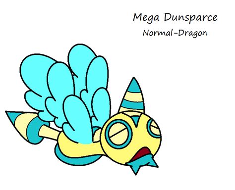 Dunsparce MEGA by FakePokemons on DeviantArt