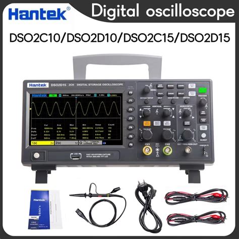 HanTek Osciloscopio Digital DSO2D15 USB Probador De Mult Metro 2