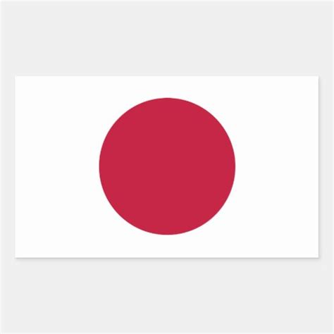 Japan Flag Sticker Zazzle