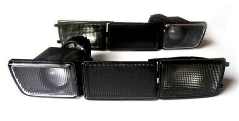 X Frontblinker Blinker Blenden Nebelscheinwerfer Schwarz F R Vw Golf